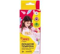 JOVI - Ensemble de peinture - 6 parties - gouache - 6 couleurs - assortiment de couleurs pastel - 15 ml G