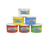 Jovi - Finger paint, Peinture au doigt, Caisse de 6 boîtes de 500 ml