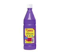 Jovi – Gouache liquide 1 L Lilas, à base d'ingrédients naturels, facile à laver, sans gluten