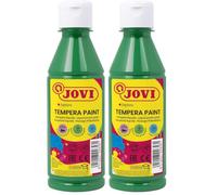 Jovi - Gouache Liquide, Bouteille de 250ml, Couleur Vert foncé (Lot de 2)
