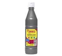 Jovi – Gouache liquide 500 ml – Argent, à base d'ingrédients naturels, lavable (50637)