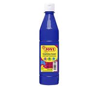 Jovi – Gouache liquide – Bleu foncé 500 ml – Ingrédients naturels, Lavable, Sans gluten