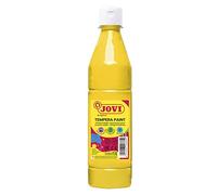 Jovi – Gouache liquide – Ingrédients naturels, Facile à laver, Sans gluten – Jaune 500 ml (50602)