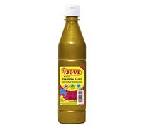 Jovi - Gouache liquide (50638) - Or - Base naturelle, lavable, sans gluten - Bouteille 500 ml