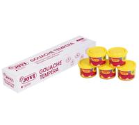 Jovi - Gouache liquide, Caisse de 5 pots de 35 ml, Couleur Jaune