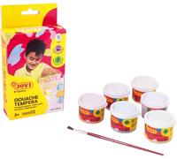 Gouache - Enfant dès 3 ans - Ecole - Arts plastiques - 6 couleurs pastel -