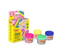 Jovi - Gouache Pailletée, Étui de 4 Bouteilles de 35ml, Peinture Pailletée