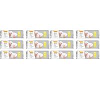 Jovi - Kit Air Dry - Pâte à modeler autodurcissante à base d'argile humide, Séchage à l'air sans four, Couleur Blanc, 6 unités de 500 gr, Idéale pour les enfants de 3 ans et plus (Lot de 2)