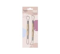 Jovi Lot de 2 Outils de modélisation, videurs pour Argile séchée à l'air