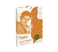 Jovi - Maquillage pour Enfants, 6 flacons de 8 ML, en crème, Vert