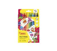 12 Feutres de coloriage pointe moyenne G