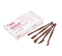 Jovi - Modeleurs en Plastique, 45 unités, Spatules de 5 Formes différentes | Idéal pour façonner vos créations avec de l'argile, de la boue ou de la pâte à modeler