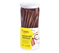 Jovi - Modeleurs en Plastique, Pot de 45 unités, Idéal pour façonner Vos créations avec de l'argile, de la Boue ou de la pâte à Modeler, Spatules de 5 Formes différentes (5B)