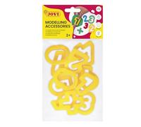 Jovi - Moules avec Chiffres, 11 unités, Idéal avec pâte à Modeler, air Dry ou patmache, Plastique résistant et de qualité (7N)