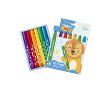 Jovi - MY FIRST, 6 feutres super lavables pour enfants à pointe arrondie