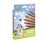 Jovi - My First Lot de 6 crayons de couleur en bois extra épais
