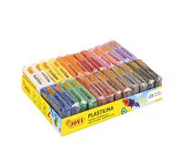 Jovi - Pack de 12 couleurs, 24 pastilles de 50 grammes, non toxique, pâte à modeler Jovi végétale pour enfants à partir de 3 ans, pâte à modeler pour travaux manuels et jeux (P70/24C)