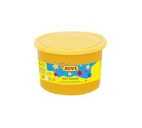Jovi - Pâte à jouer souple, Soft Dough BLANDIVER, Pot de 460g, Couleur Jaune, Idéal pour s'initier au monde du modelage