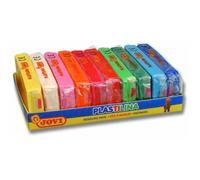 JOVI Pâte à modeler Plastilina - boîte 10 pains de 150 g (multicolore)