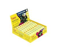 Jovi Pâte à Modeler Qui Brille dans Le Noir - Coffret de 18 pastilles de 50 grammes, Couleur phosphorescente (Glow in The Dark), sans Gluten