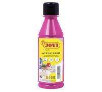 Jovi - Peinture acrylique magenta 250 ml - haute couvrance, application facile, sans gluten