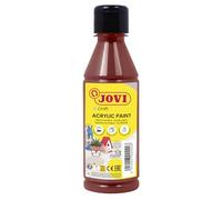 Jovi - Peinture Acrylique 250ml, Couleur Marron, Haut Pouvoir Couvrant