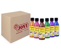 Jovi - Peinture acrylique, 6 pots de 250ml, Couleurs secondaires