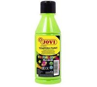 JOVI - Peinture - peinture à tempera à base d'eau - liguide - vert phosphorescent - 250 ml Vert G