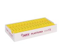 Jovi - PLASTILINA, pâte à modeler végétale, 15 x 150 gr, jaune