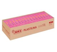 Jovi - PLASTILINA, pâte à modeler végétale, 15 x 350 gr, rose