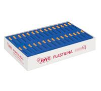 Jovi – Plastilina pâte à modeler végétale 30 x 50 g Bleu foncé grande plasticité sans gluten (7013)