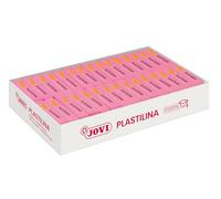 Jovi - PLASTILINA, pâte à Modeler végétale, 30 x 50 grammes, Rose