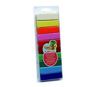 Jovi Plastilina Reusable Non-Drying Modeling Clay 88 Oz Bars Set Of 10 Colors Perfect For Arts And Crafts Projects