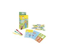 Jovi Play&Fun JURASSIC Kit de pâte à modeler dinosaures, 10 pastilles de 15 g, 2 pochoirs à découper et 3 outils de modélisation, cadeaux et travaux manuels pour enfants à partir de 3 ans