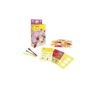 Jovi Play&Fun SWEET Kit de pâte à modeler pour fruits, 10 pastilles de 15 g, 2 pochoirs à découper et 3 outils de modélisation, cadeaux et travaux manuels pour enfants à partir de 3 ans