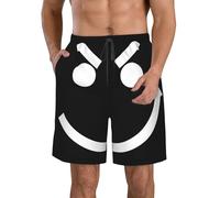 Jovi Rock Band Bon Pantalon de plage décontracté à séchage rapide Short de plage multi-scénario Short de vacances respirant, T-7, M