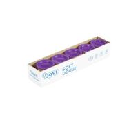 Jovi Soft Dough Blandiver, caisse de 5 bouteilles, 110 g, couleur violette (45006)