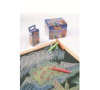 Jovi Table Ronde, Ardoise Craie Boîte De 100, En 10couleurs Assorties