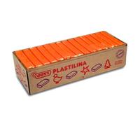 Jovi - PLASTILINA, pâte à Modeler végétale, 15 x 150 grammes, Orange, Grande plasticité, sans Gluten, Idéale pour Les Enfants à partir de 3 Ans