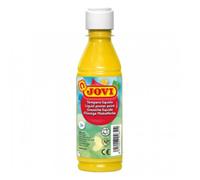 Jovi - Gouache liquide 250 ml Jaune - À base d'ingrédients naturels, lavable, sans gluten (50202)