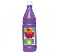Jovi – Gouache liquide 1 L Lilas, à base d'ingrédients naturels, facile à laver, sans gluten