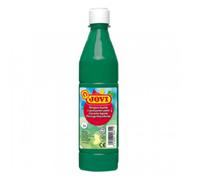 Jovi Gouache liquide 500 ml Vert foncé - Ingrédients naturels, Lavable, Sans gluten (50619)