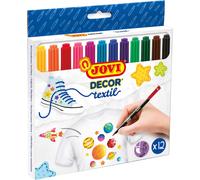 Jovi Textile Markers Set de marqueurs textiles 12 pcs