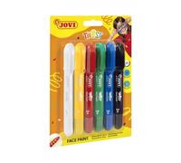Jovi Twist Blister 6 bâtons de peinture pour le visage - Hypoallergénique - À ba