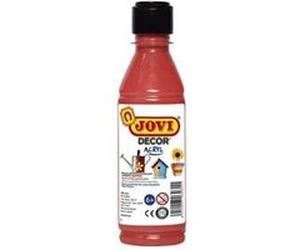 JOVIDECOR School - Peinture - peinture acrylique - Vermillon - 250 ml G