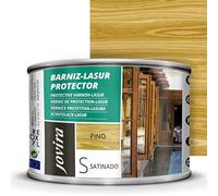 JOVIRA PINTURAS Lasur Vernis Protecteur Satin. Protège, décore et embellit tous les types de bois. (375 Millilitres, Pin)
