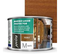 JOVIRA PINTURAS Lasure protectrice mate, protège, décore et embellit tous les types de bois (375 ml, chêne) G-15