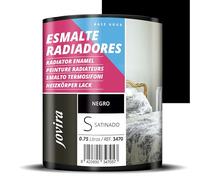JOVIRA PINTURAS Peintura Radiateurs Décore et protège tous les types de radiateurs à eau et de tuyaux de chauffage (Noir, 750 millilitres)