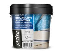 JOVIRA PINTURAS Peinture Bords Piscine. Spécial antidérapant pour rénover les bords des piscines. (11 kg, Blanc)