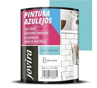 JOVIRA PINTURAS Peinture Carrelage Donnez une nouvelle image à votre cuisine et salle de bain. (750 ml, Turquoise)